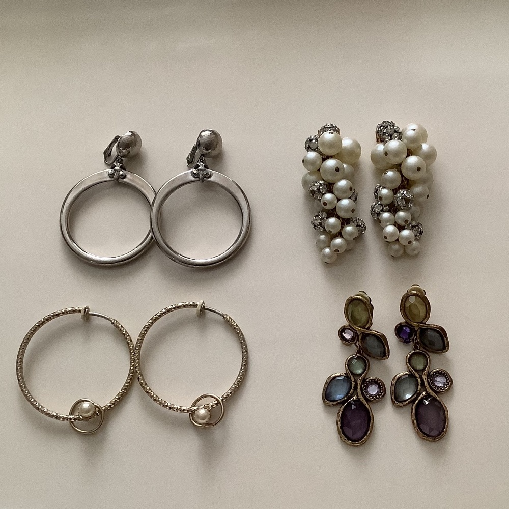 Clip on Earrings Bundle